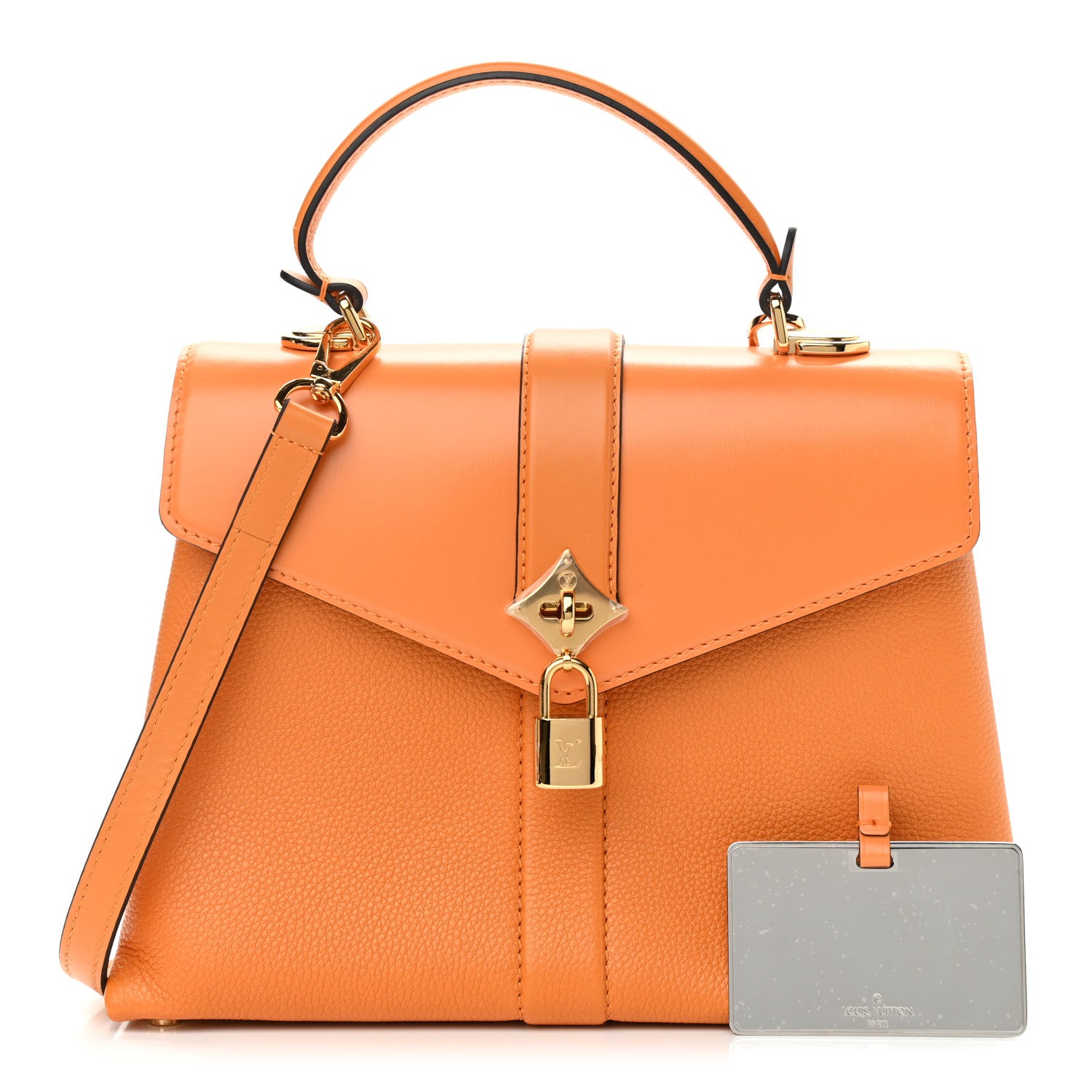 Louis Vuitton Grained Smooth Calfskin Rose Des Vents PM Amaretto 1 of 11