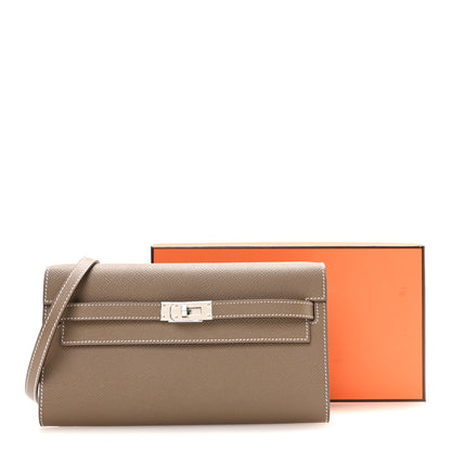 Hermes Epsom Kelly Wallet To Go Etoupe 11 of 11