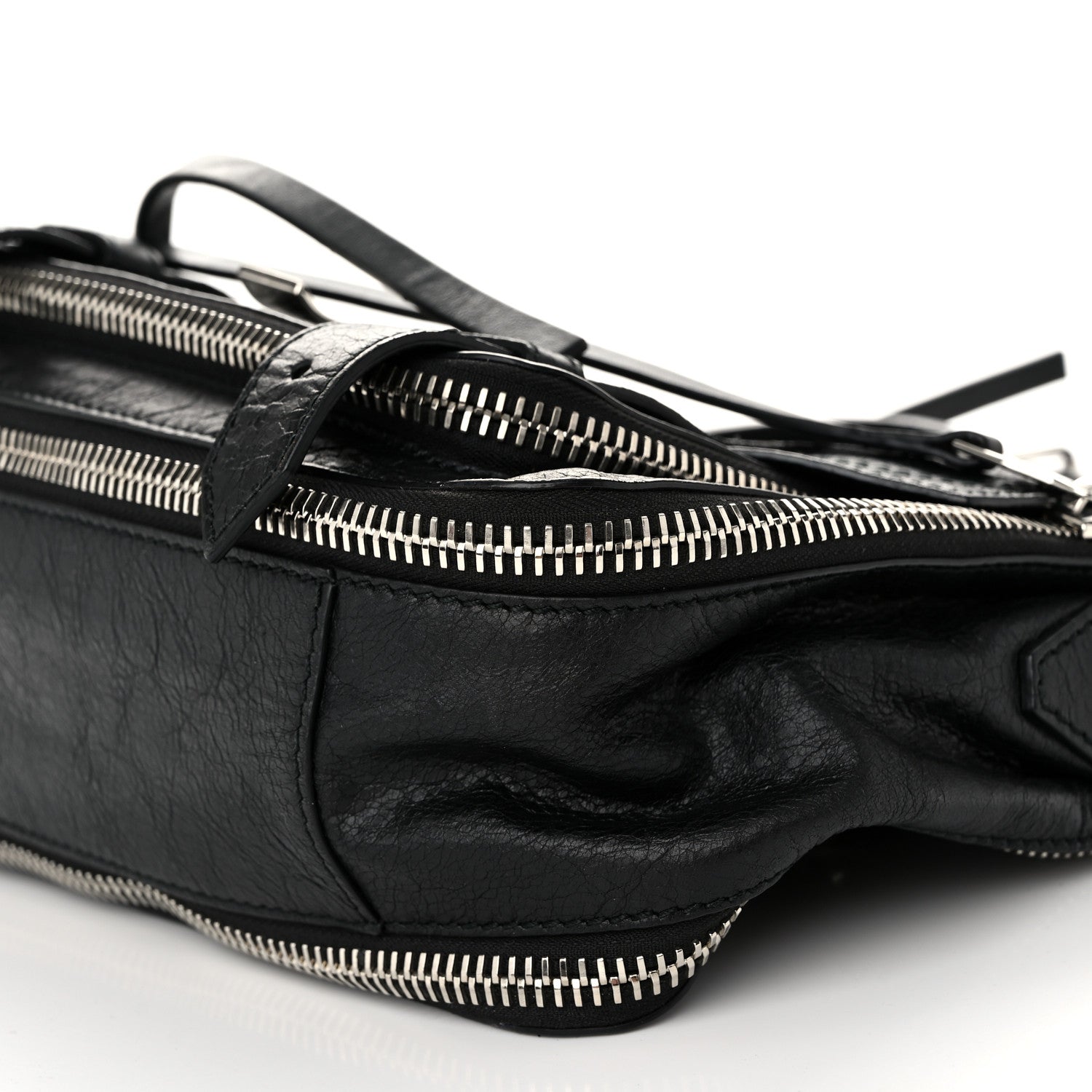 Proenza Schouler Lambskin Tiny PS1 Satchel Black 9 of 9