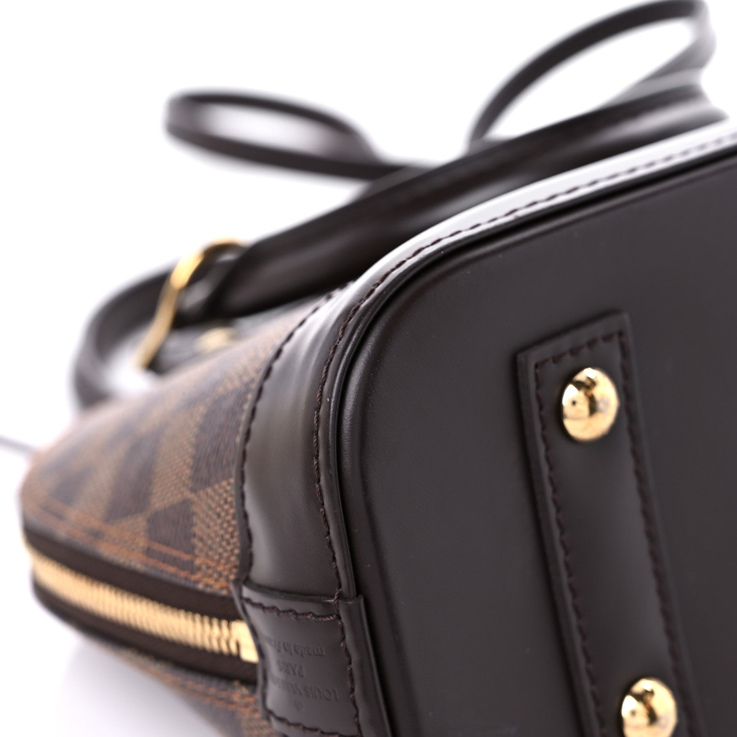 Louis Vuitton Damier Ebene Alma BB 10 of 19