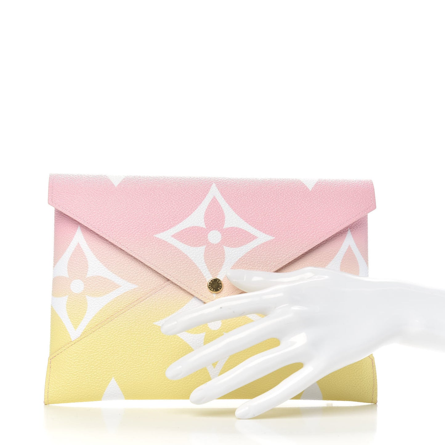 Monogram Giant By The Pool Large Kirigami Pochette Pink