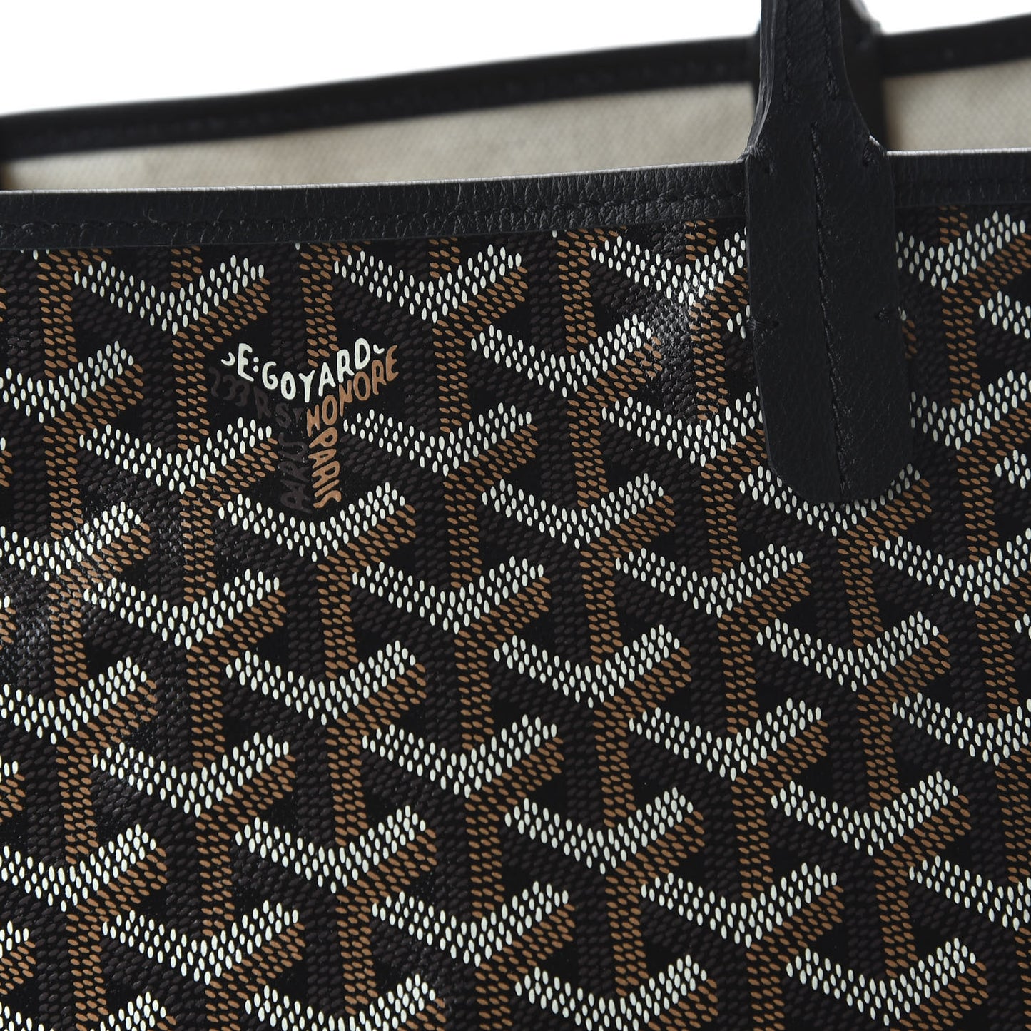 Goyardine Saint Louis PM Black