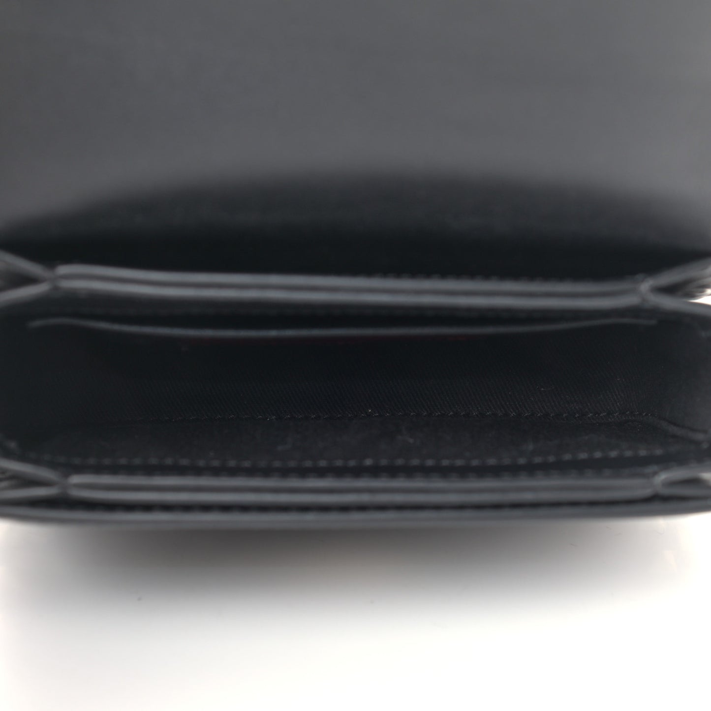 Vitello Rockstud Flap Crossbody Bag Black