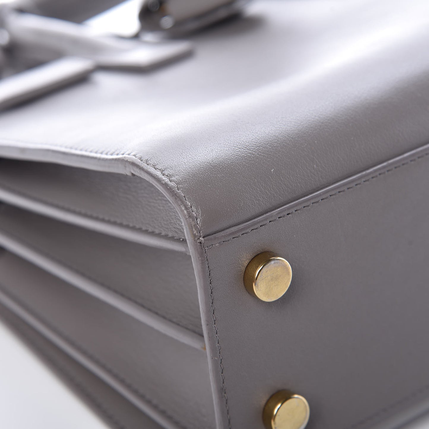 Calfskin Nano Sac De Jour Fog