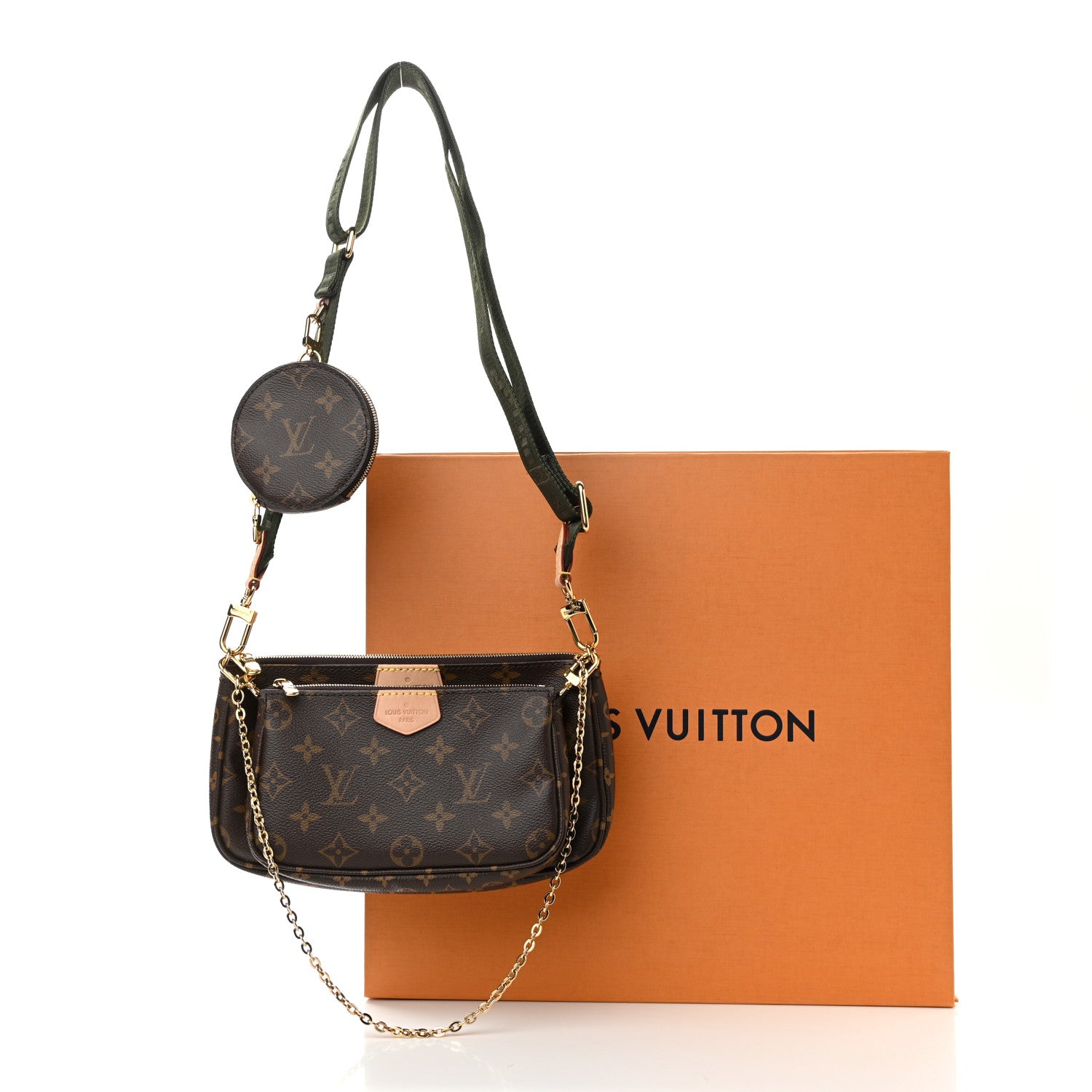 Louis Vuitton Monogram Multi Pochette Accessories Kaki 13 of 13