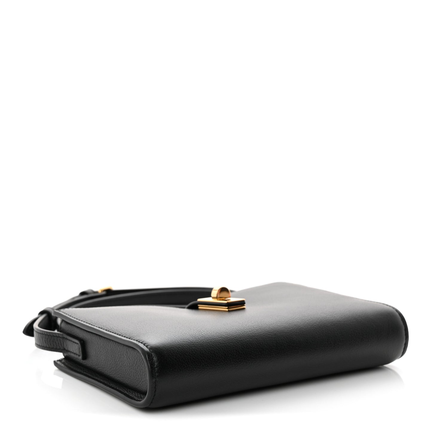 Grained Calfskin 16 Pochette Black