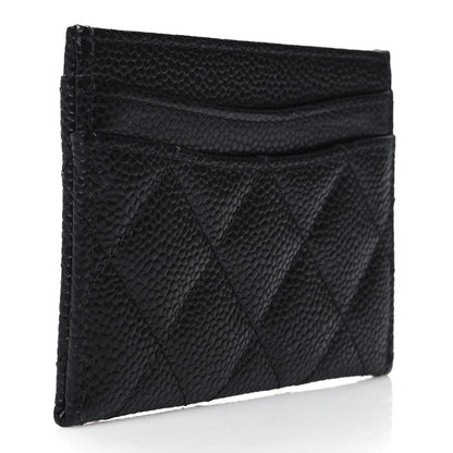 Chanel Caviar Quilted Card Holder Black 3 of 9