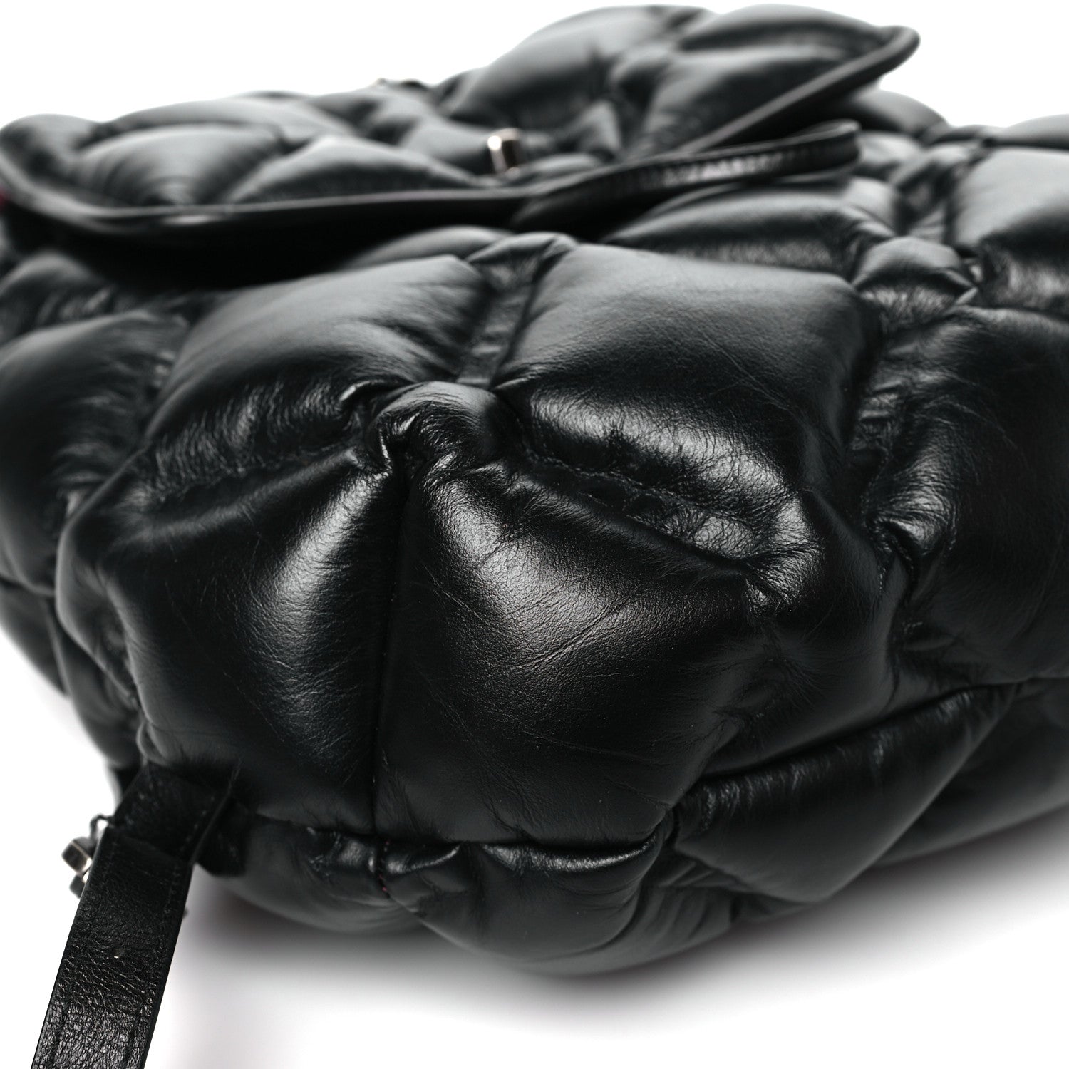 Chanel Calfskin Quilted Chesterfield Backpack Black 8 of 10