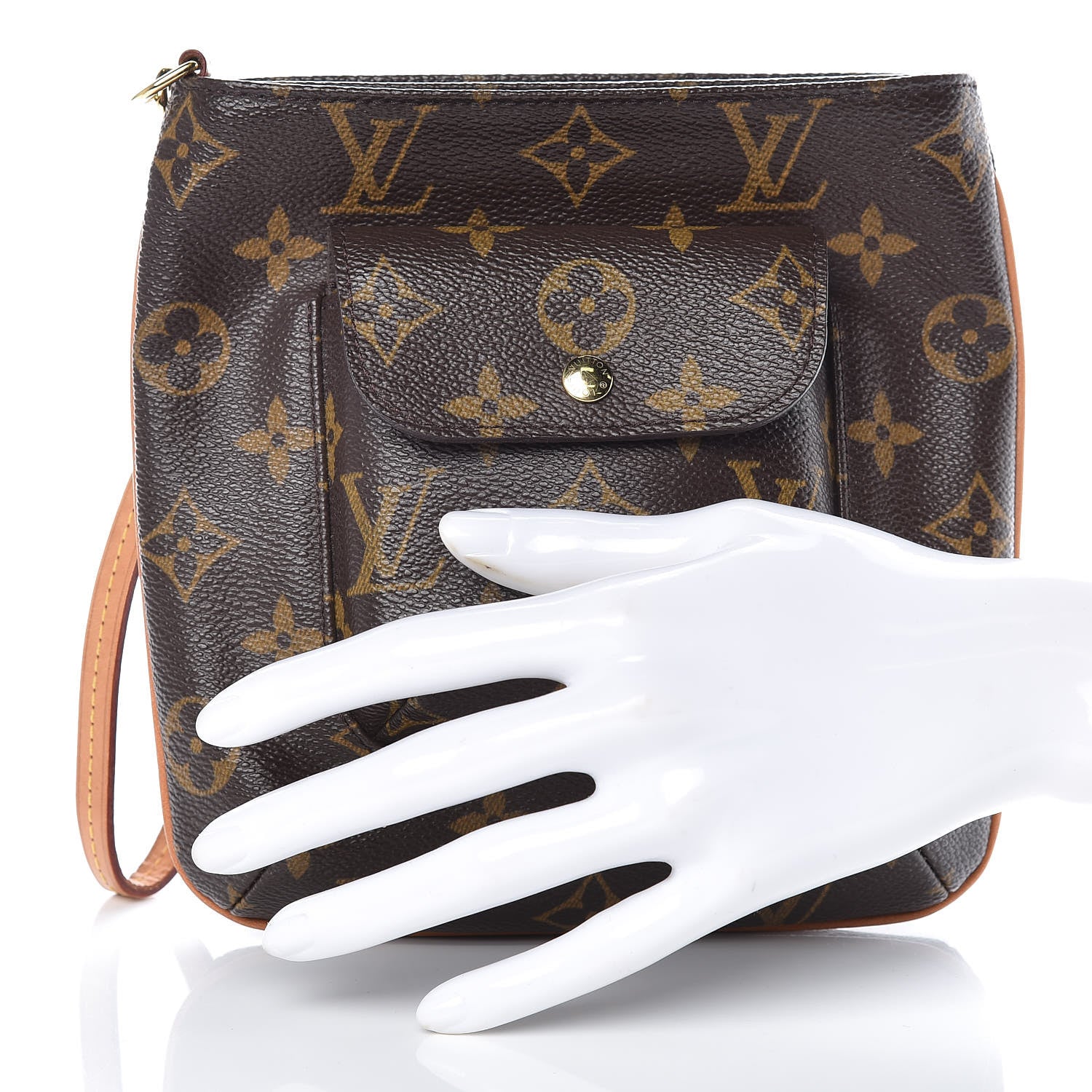 Louis Vuitton Monogram Partition Wristlet 2 of 9