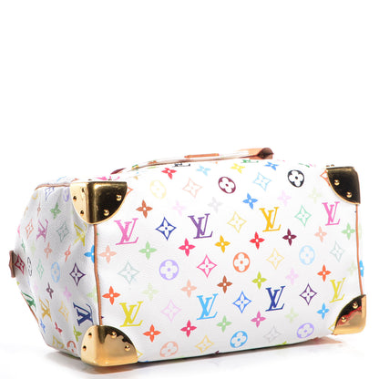 Louis Vuitton Monogram Multicolor Speedy 30 White 4 of 7