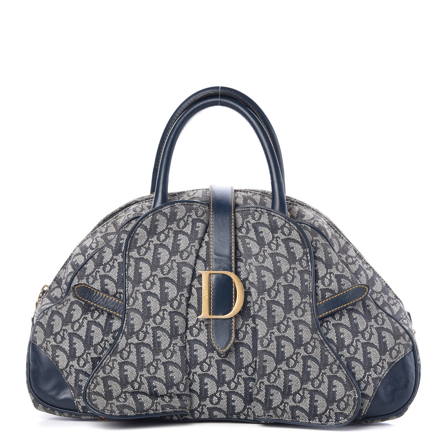 Monogram Saddle Bowler Navy