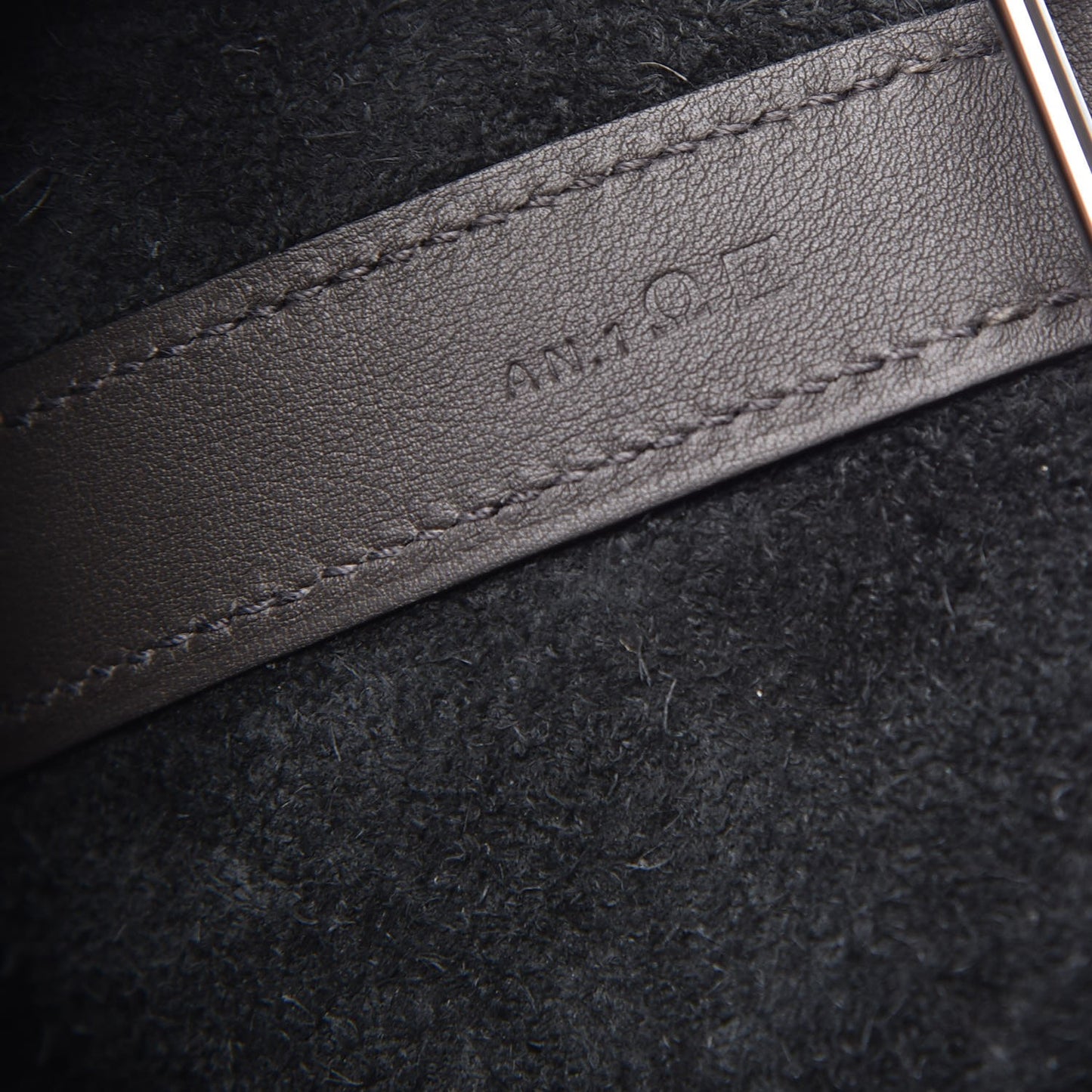 Taurillon Clemence Swift Bicolor Picotin Lock TGM Plomb Graphite