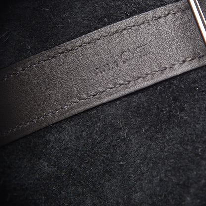 Hermes Taurillon Clemence Swift Bicolor Picotin Lock TGM Plomb Graphite 7 of 8