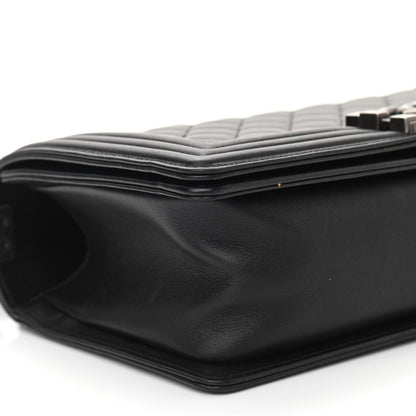 Chanel Caviar Quilted Medium Boy Flap Black 9 of 10