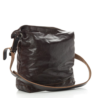 Balenciaga Chevre Classic Silver Hardware Mens Day Messenger Brown 2 of 14