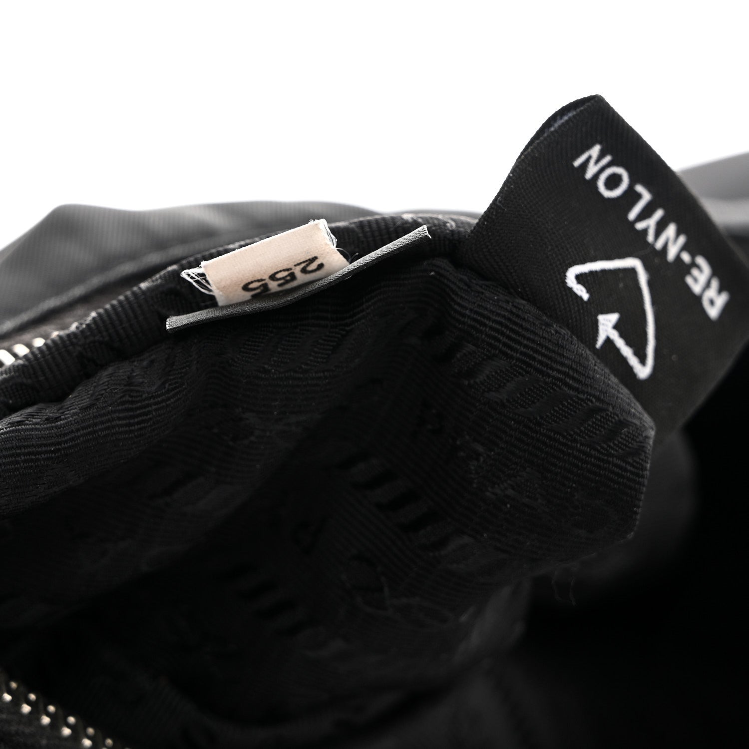 Prada Nylon Re-Edition 2005 Shoulder Bag Black 8 of 14