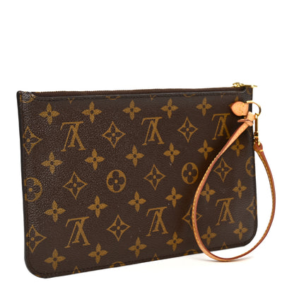 Louis Vuitton Monogram Neverfull MM GM Pochette Mimosa 3 of 8