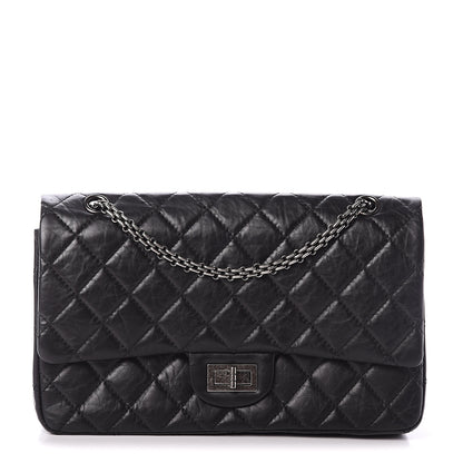 Chanel Aged Calfskin Quilted 2.55 Reissue 227 Flap Black 1 of 8