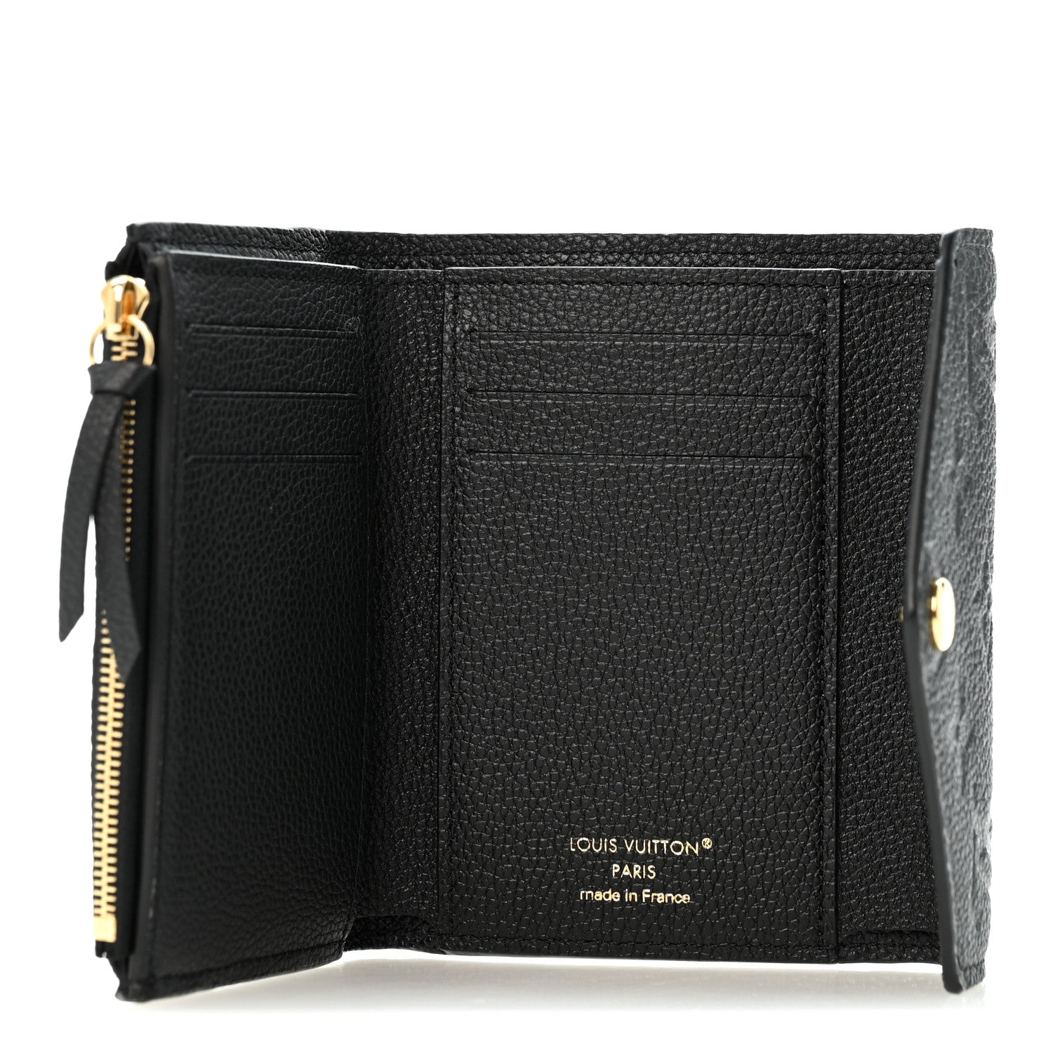 Louis Vuitton Empreinte Victorine Wallet Black 5 of 8