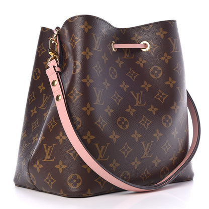 Louis Vuitton Monogram Neonoe MM Rose Poudre 3 of 8