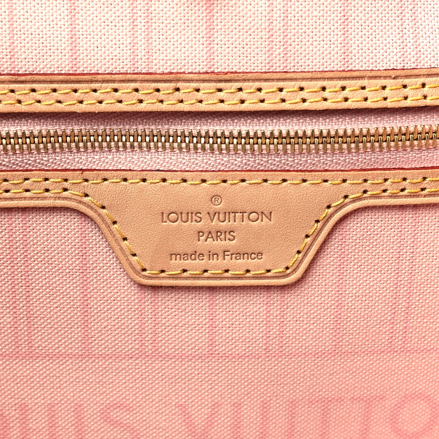 Damier Azur Neo Neverfull MM Rose Ballerine
