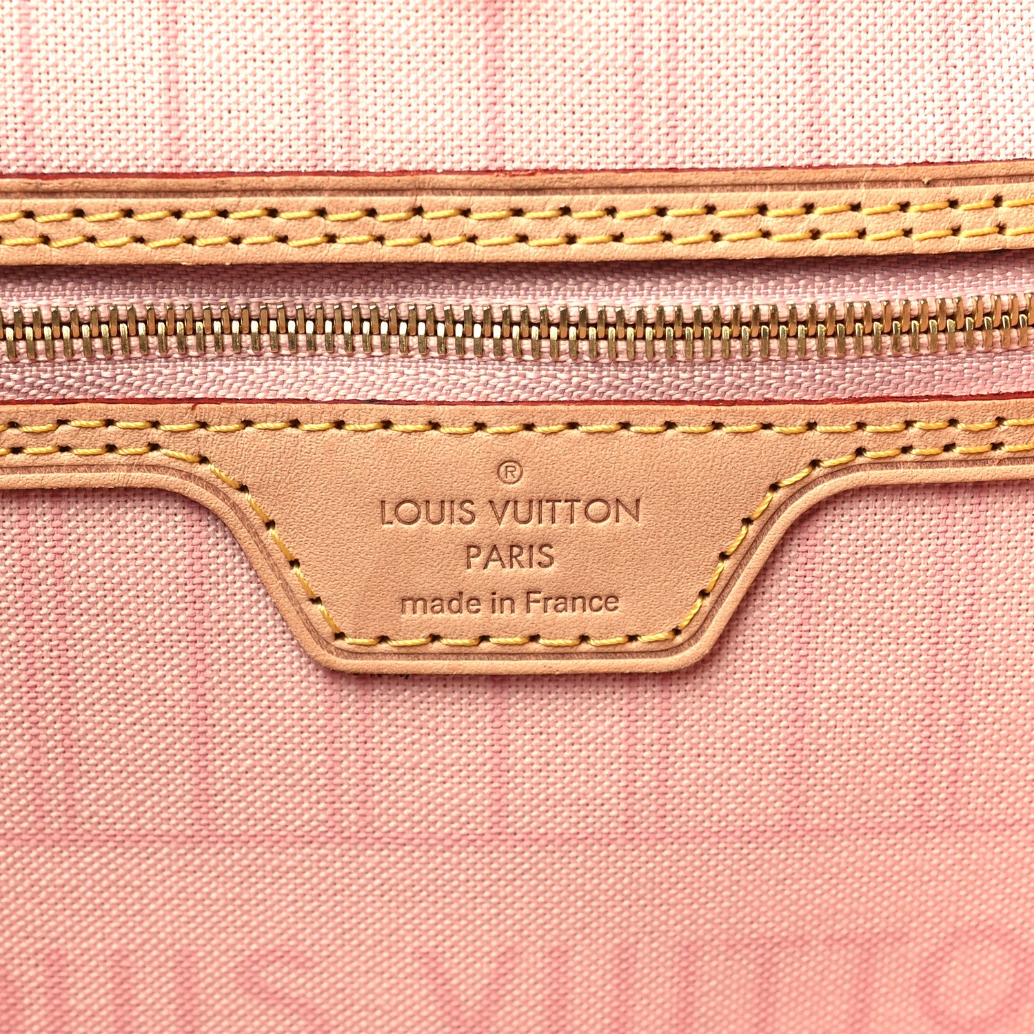 Louis Vuitton Damier Azur Neo Neverfull MM Rose Ballerine 6 of 9