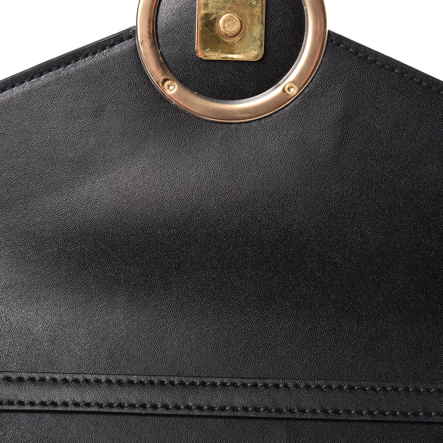 Fendi Vitello Liberty Lucido F is Fendi Medium Envelope Wallet on Chain Black 12 of 14