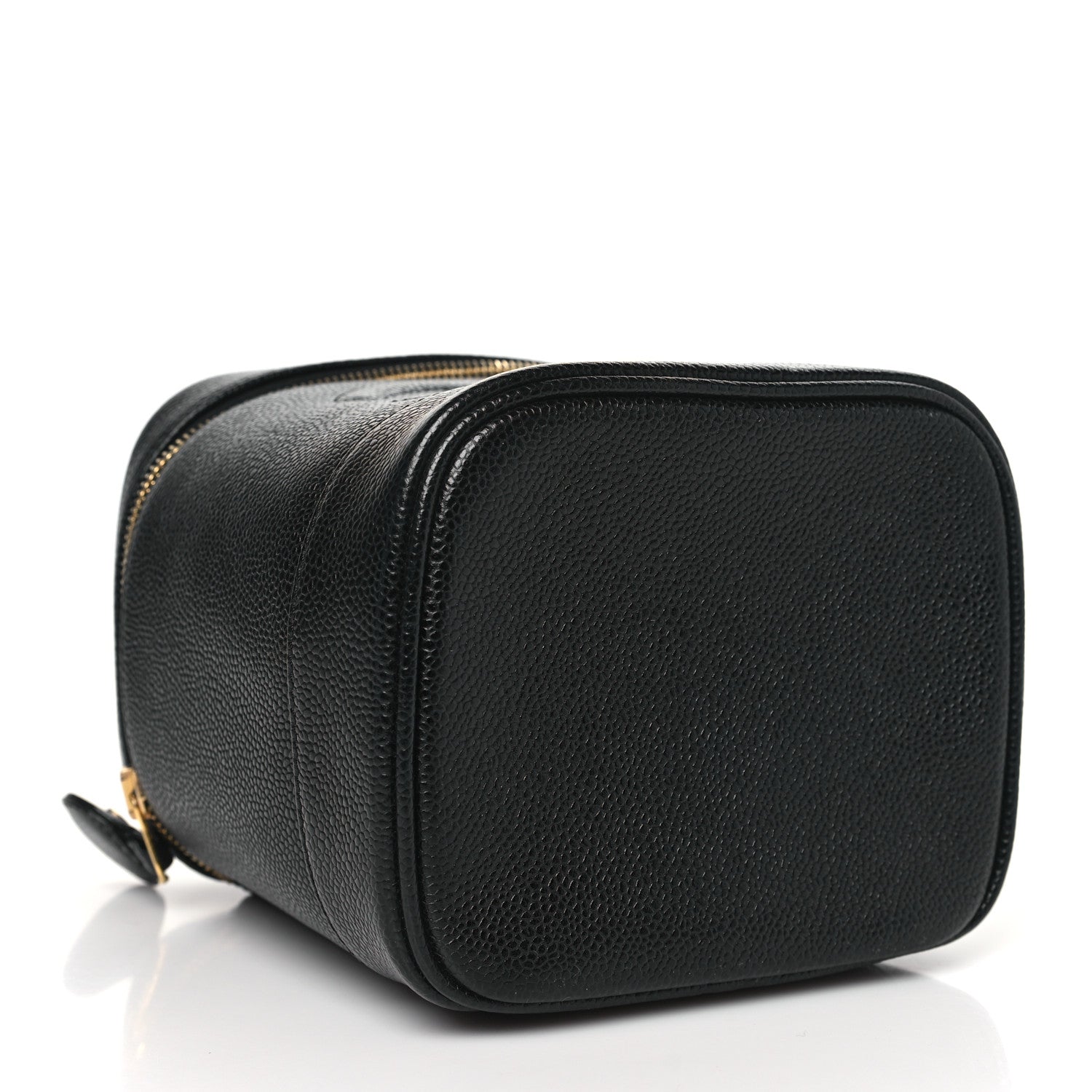Chanel Caviar Vanity Cosmetic Case Black 4 of 11