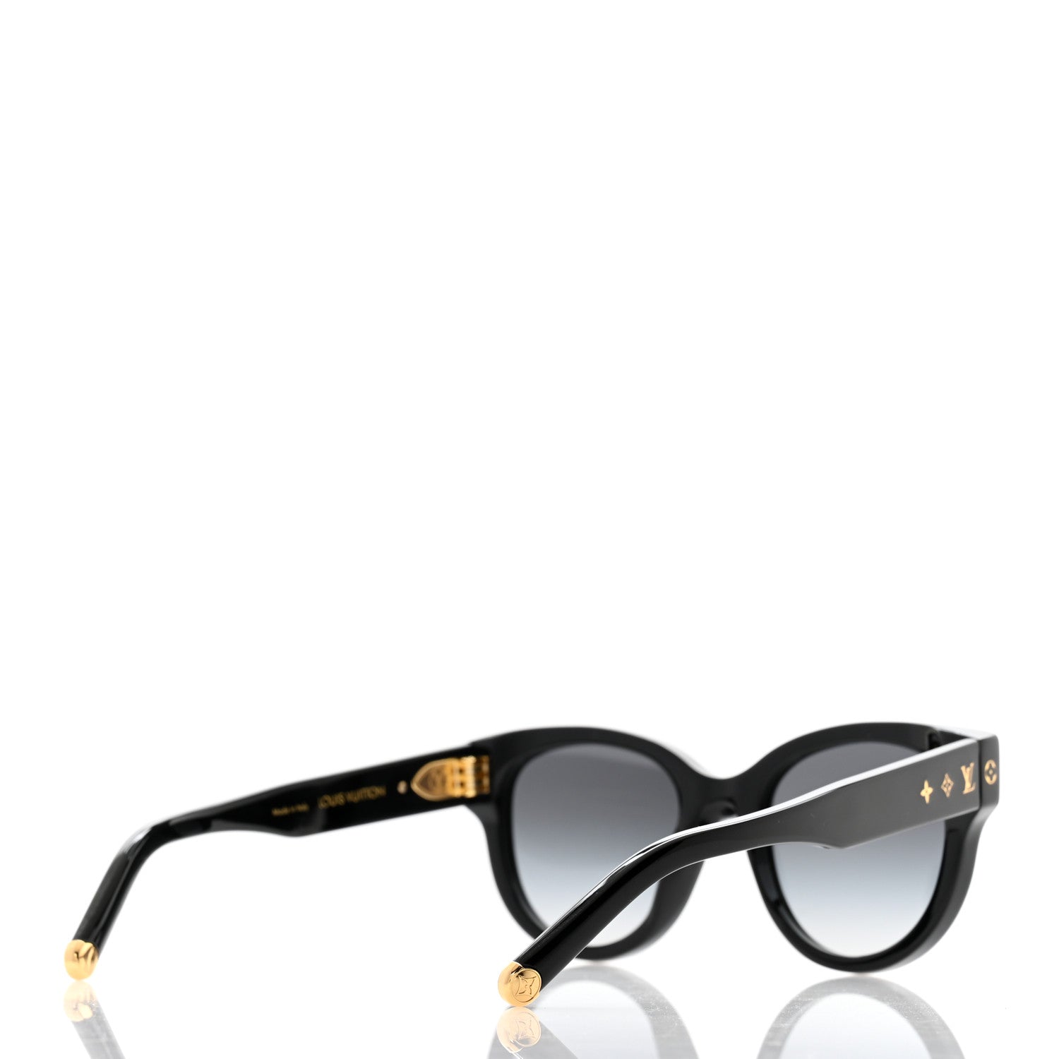 Louis Vuitton Acetate My Monogram Square Sunglasses Black 3 of 7
