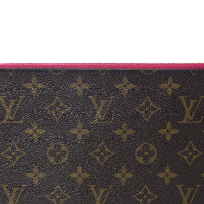 Louis Vuitton Monogram Neverfull MM GM Pochette Pivoine 6 of 9