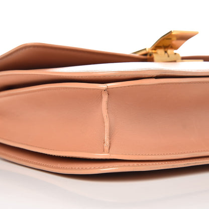Celine Box Calfskin Medium Classic Box Flap Bag Nude 9 of 13