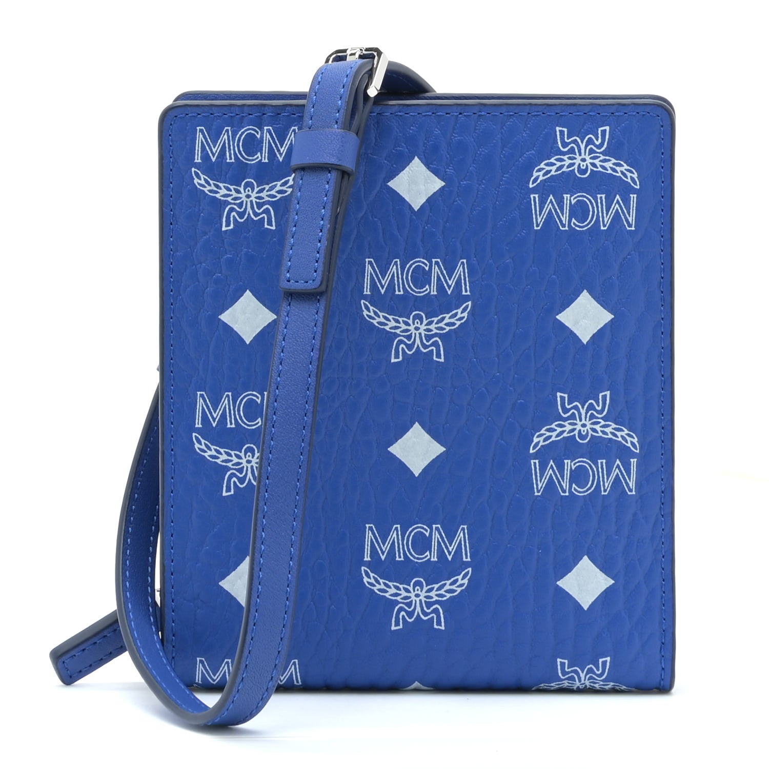 MCM Visetos Surf The Web Smart Phone Case Blue 1 of 9
