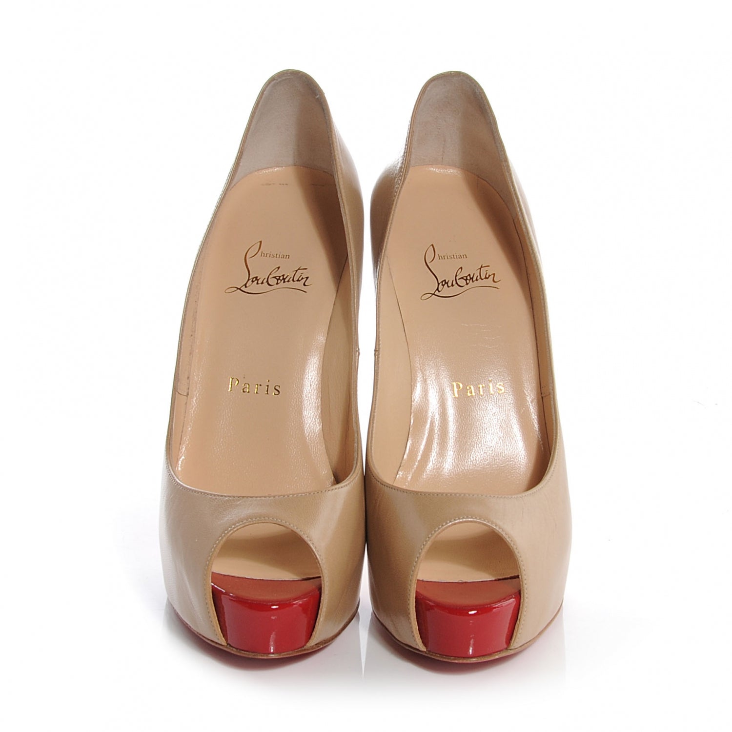 Christian Louboutin Kid Patent Vendome 120 Pumps 37.5 Corde Red 2 of 6