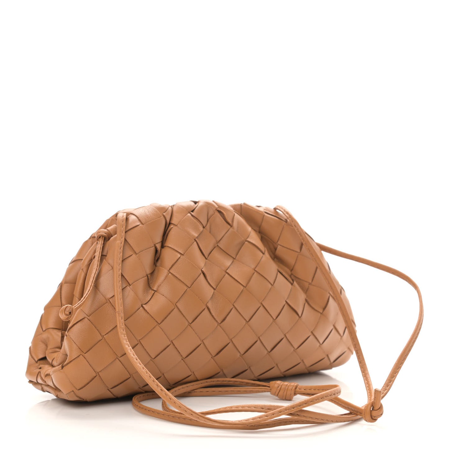 Nappa Intrecciato The Mini Pouch Carmel