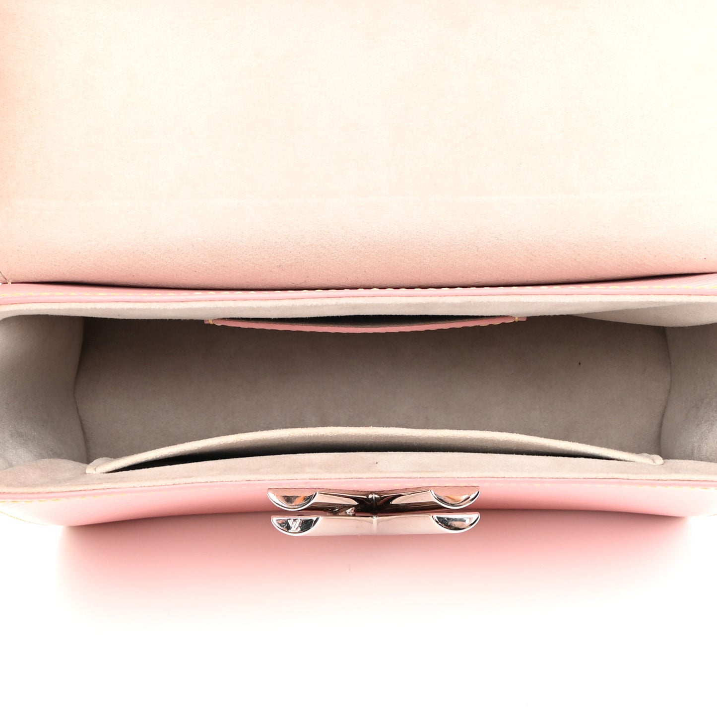 Epi Twist Shoulder Bag MM Rose Ballerine