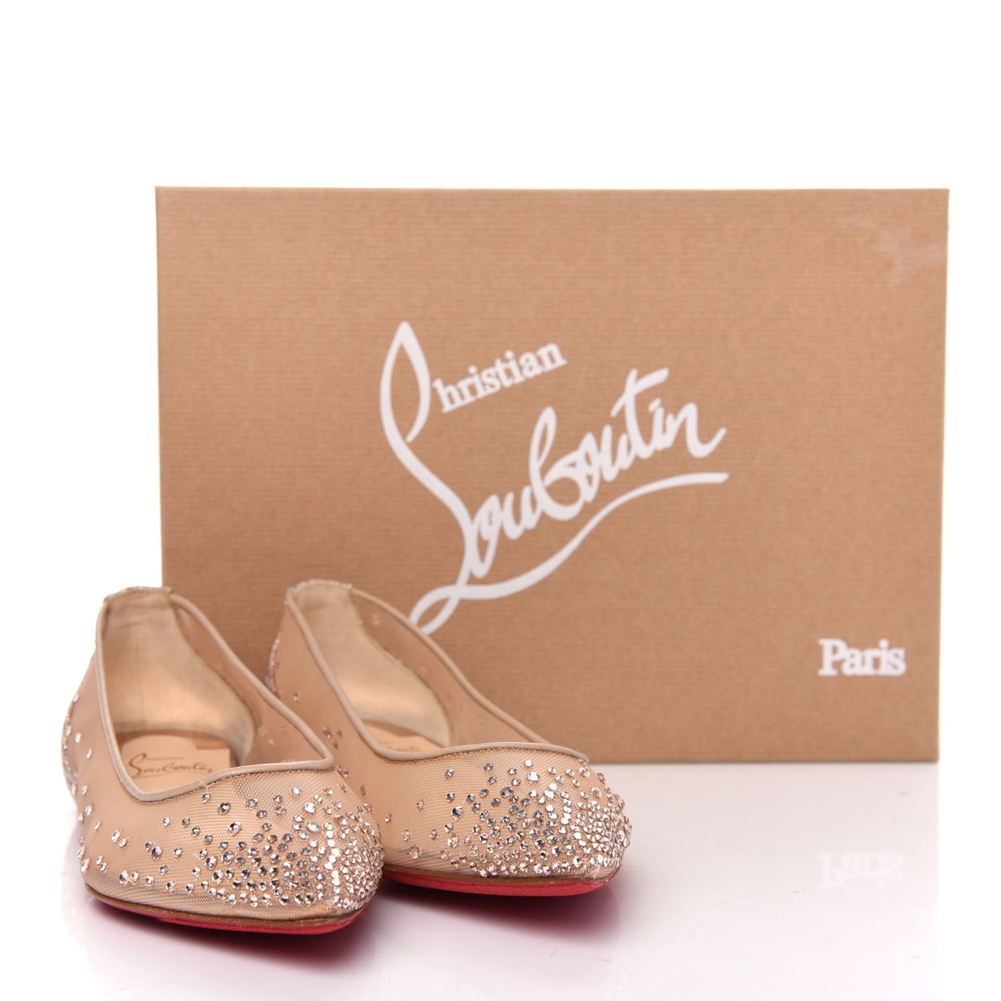 Crystal Strass Follies Flats 36 Crystal