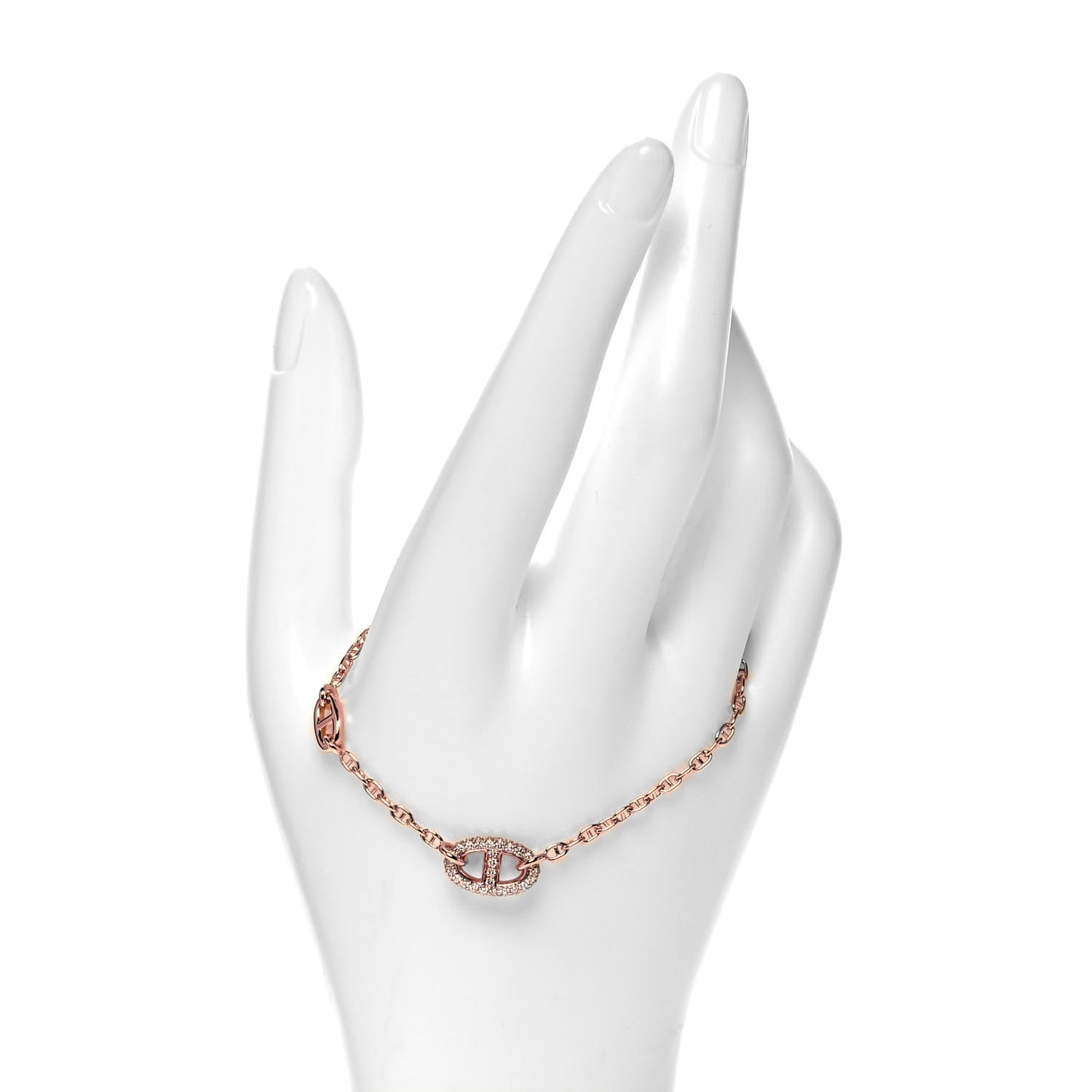 18K Rose Gold Diamond PM Farandole Bracelet ST