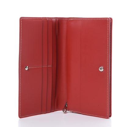Goyard Goyardine Richelieu Wallet Red 5 of 14