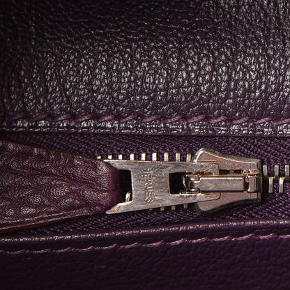 Hermes Togo Birkin 35 Raisin 13 of 37