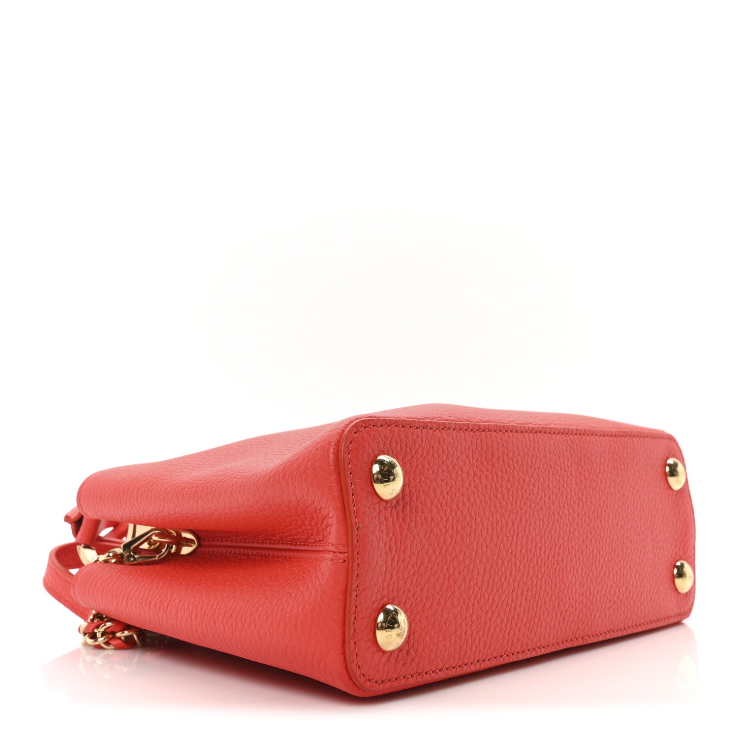Louis Vuitton Taurillon Capucines BB Tonic Orange 4 of 9