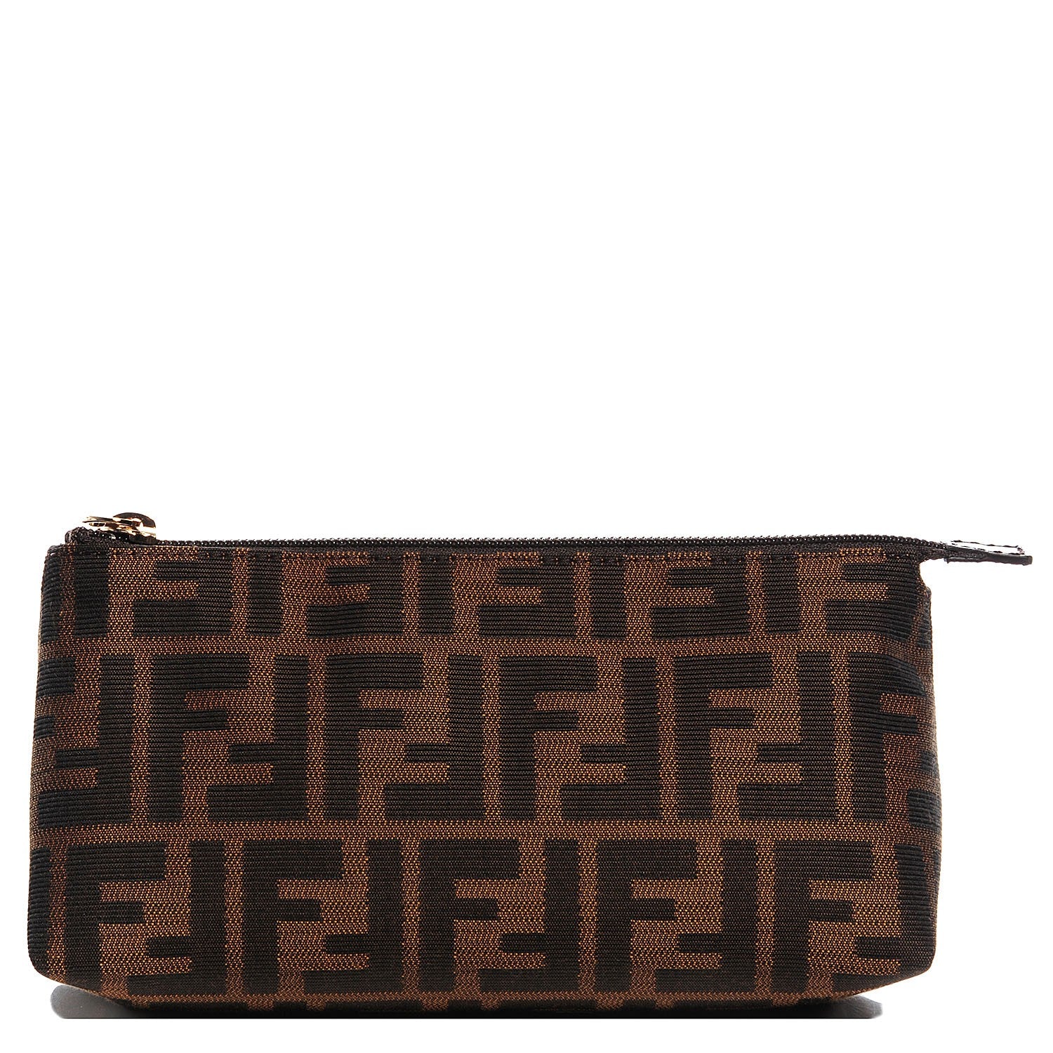 Fendi Zucca Cosmetic Pouch Tobacco 1 of 11