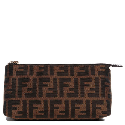 Fendi Zucca Cosmetic Pouch Tobacco 1 of 11
