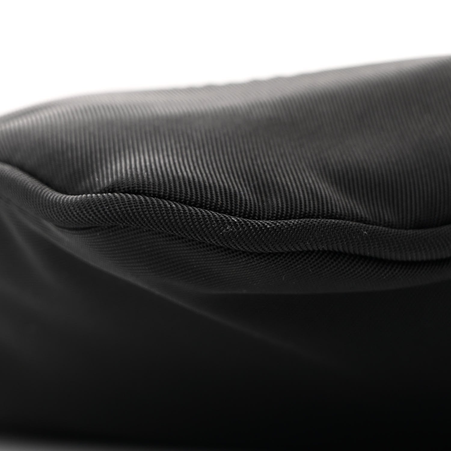 Prada Tessuto Nylon Saffiano Flat Messenger Bag Black 10 of 11