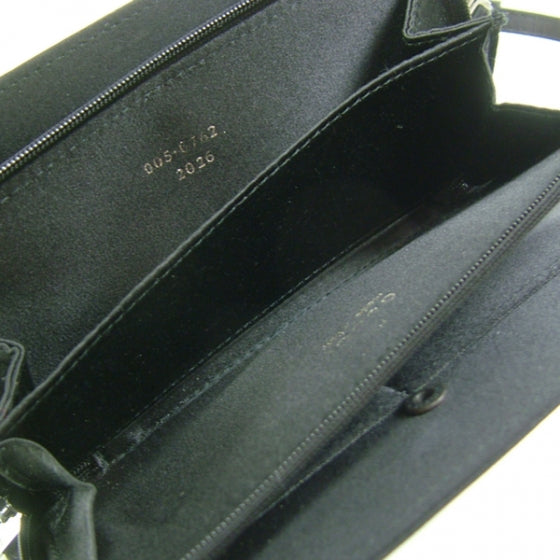 Gucci Nylon Wallet Clutch Wristlet Black 5 of 7