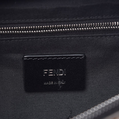 Fendi Vitello Century Bi-Color FF 1974 Embossed Belt Bag Maya Black 6 of 7