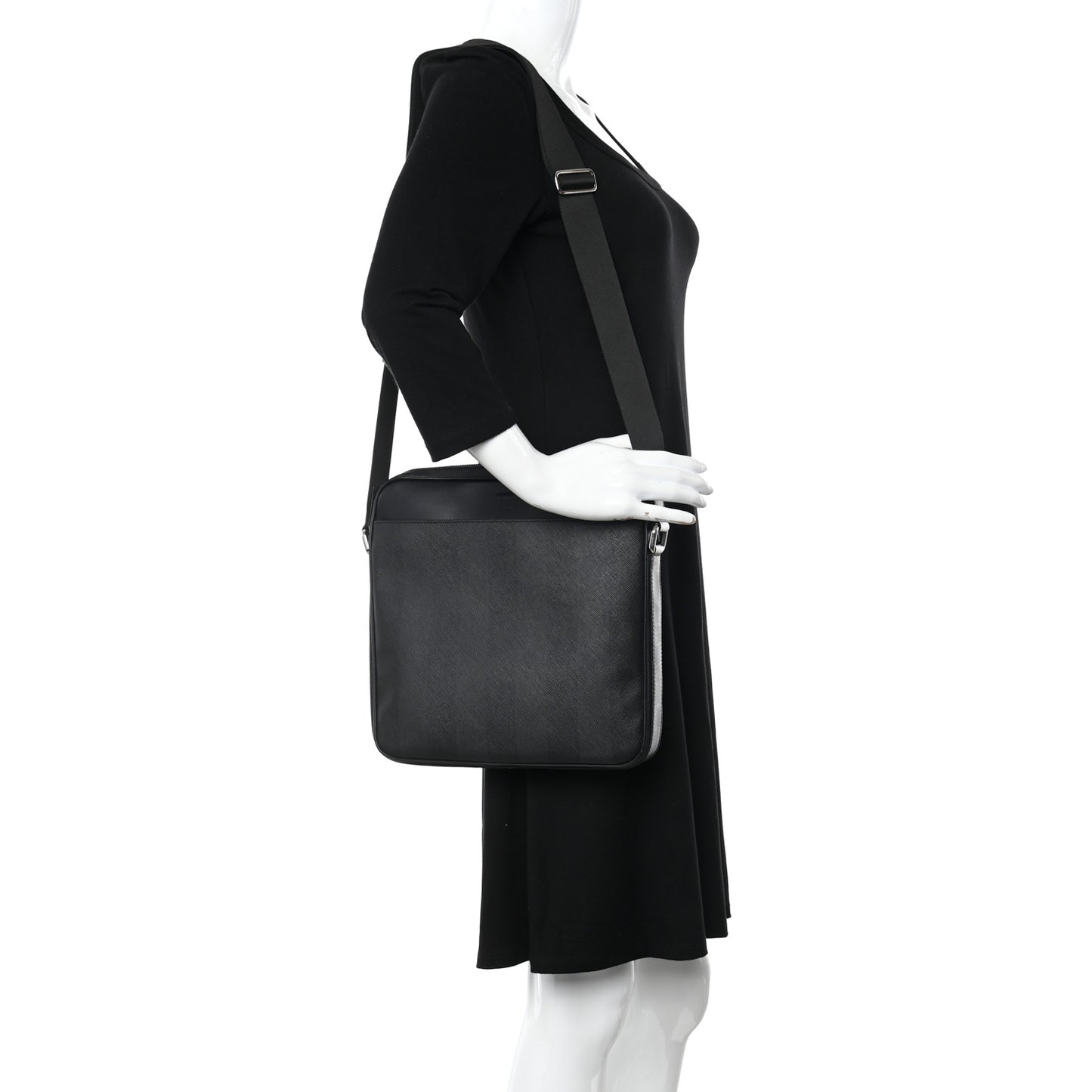 Spalmati Pequin Messenger Bag Black