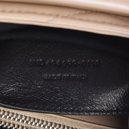 Saint Laurent Calfskin Y Quilted Monogram Small Loulou Chain Satchel Dark Beige 8 of 12