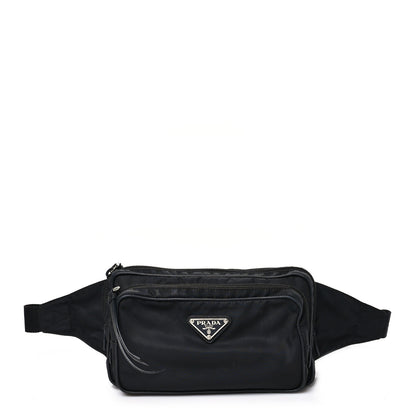 Prada Tessuto Nylon Belt Bag Black 1 of 9