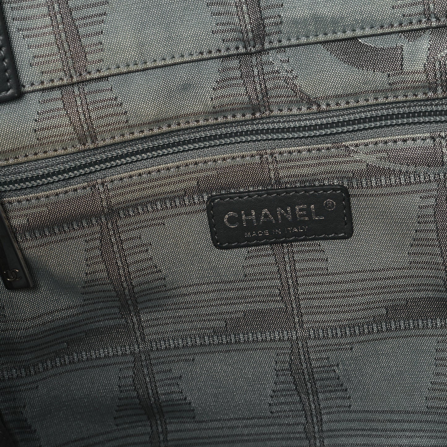 Nylon Travel Tote Gray
