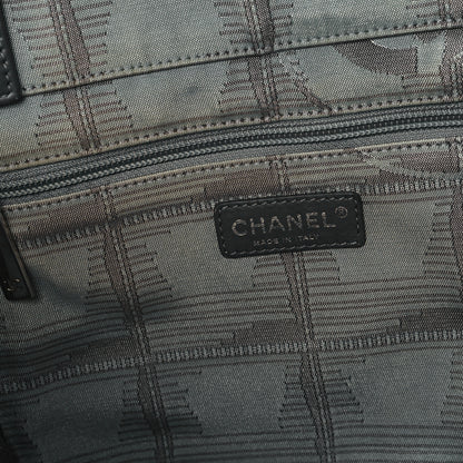 Chanel Nylon Travel Tote Gray 6 of 13